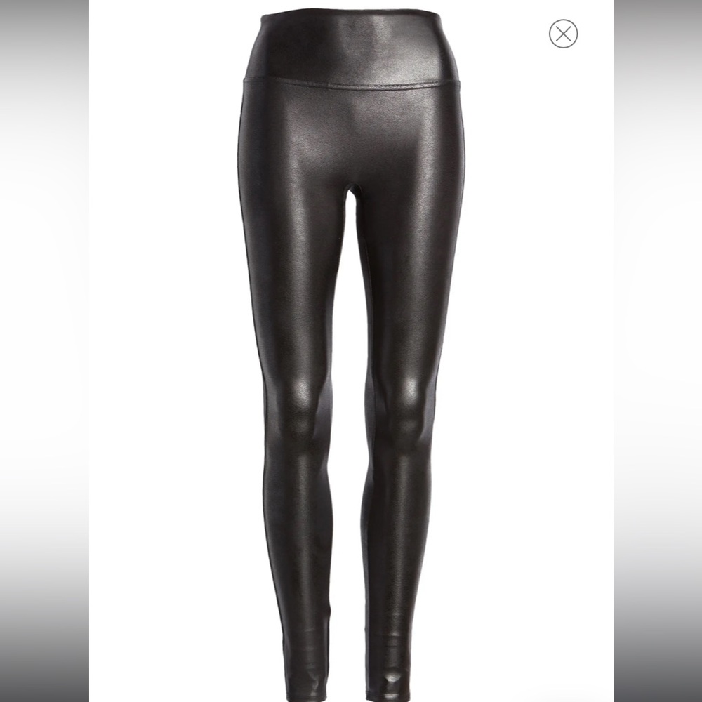 Spanx faux leather leggings